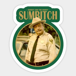 SUMBITCH POLICE Sticker